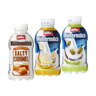 Prekė: Pieno Gėrimas Müllermilch, 400 G (3 Rūšys)