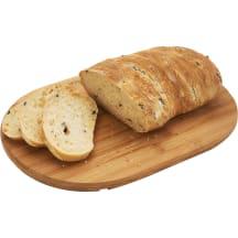 Prekė: Itališka Duona Ciabatta Su Alyvuogėmis, 350 G