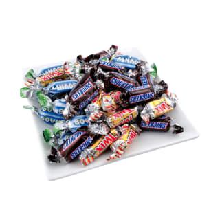 Prekė: Saldainiai Snickers, Mars, Twix Ar Bounty, 1 Kg (4 Rūšys)