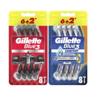 Prekė: Vienkartiniams Skustuvams Gillette Blue 3 (8 Rūšys)