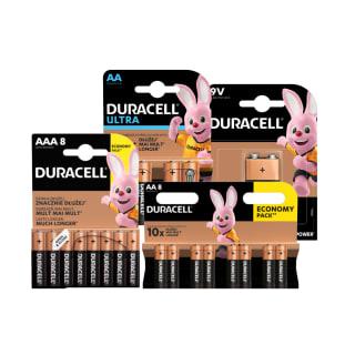 Baterijoms Duracell