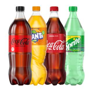 Gėrimas Coca Cola, Sprite Ir Fanta, 1 L (4 Rūšys)