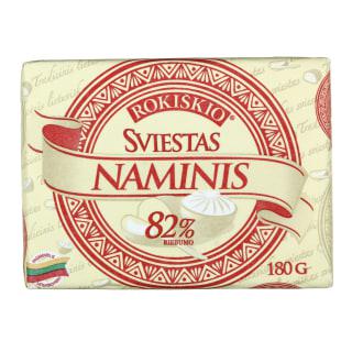 „Rokiškio Naminis Sviestas, 82 % Rieb., 180 G“ parduotuvėje „Rimi ...