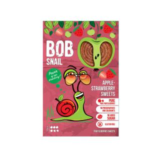 Obuolių Ir Braškių Juostelės Bob Snail, 60 G