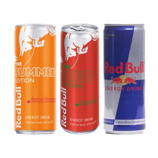 Prekė: Energiniams Gėrimams Red Bull (8 Rūšys)