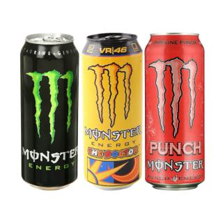 Prekė: Energiniams Gėrimams Monster (9 Rūšys)