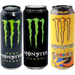 Prekė: Energiniams Gėrimams Monster (10 Rūšių)