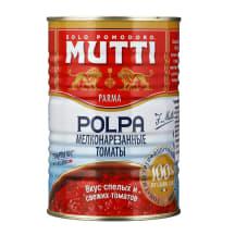 Prekė: Konservuoti Pjaustyti Pomidorai Mutti, 400 G